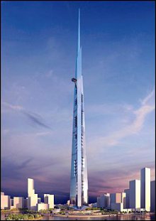 Une tour de plus de 1000 m en Arabie saoudite
